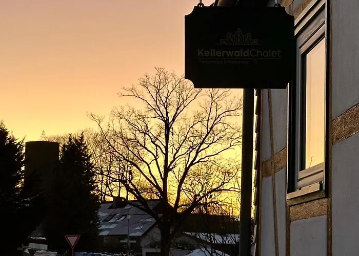 Kellerwaldchalet In Mit Garten Zur Alleinnutzung * Jesberg