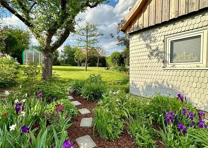 Kellerwaldchalet In Mit Garten Zur Alleinnutzung بيت للعطل Jesberg